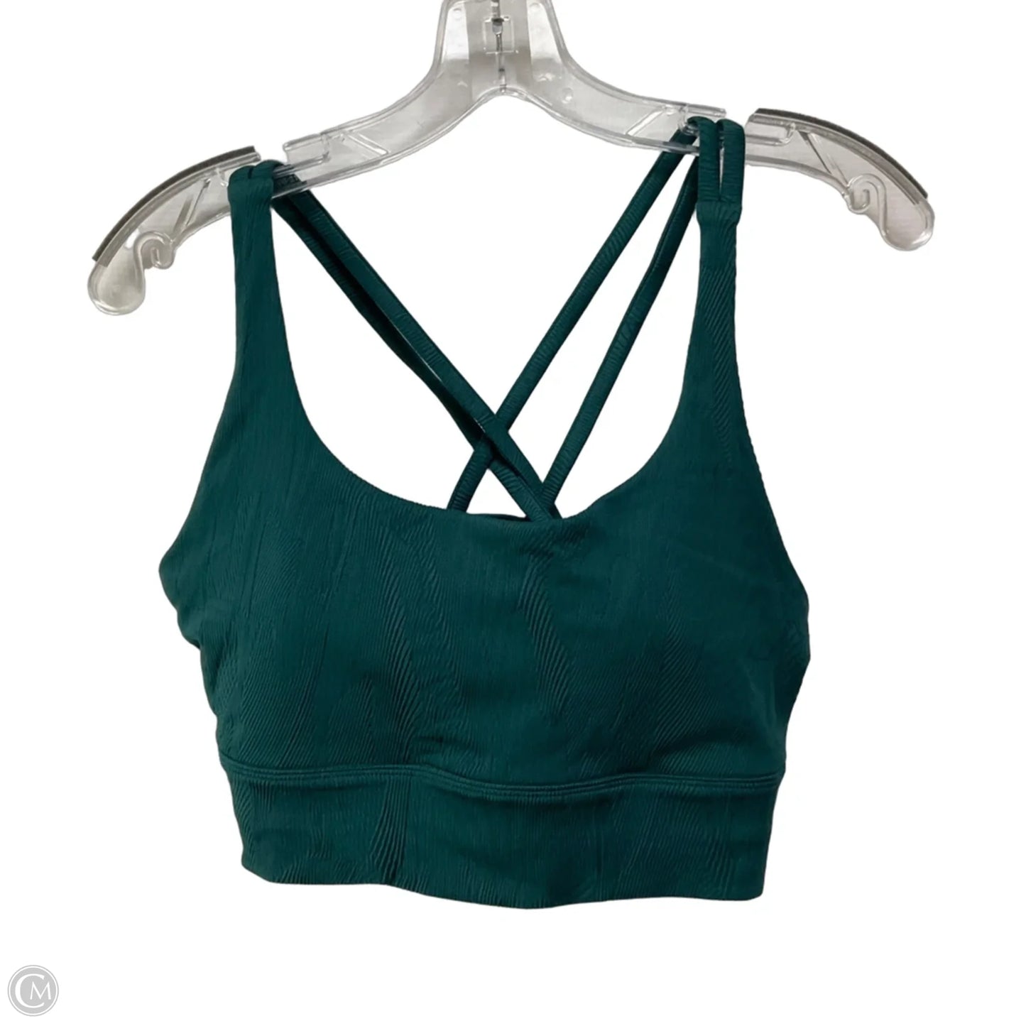 Athletic Bra By Lululemon In Green, Size: 12