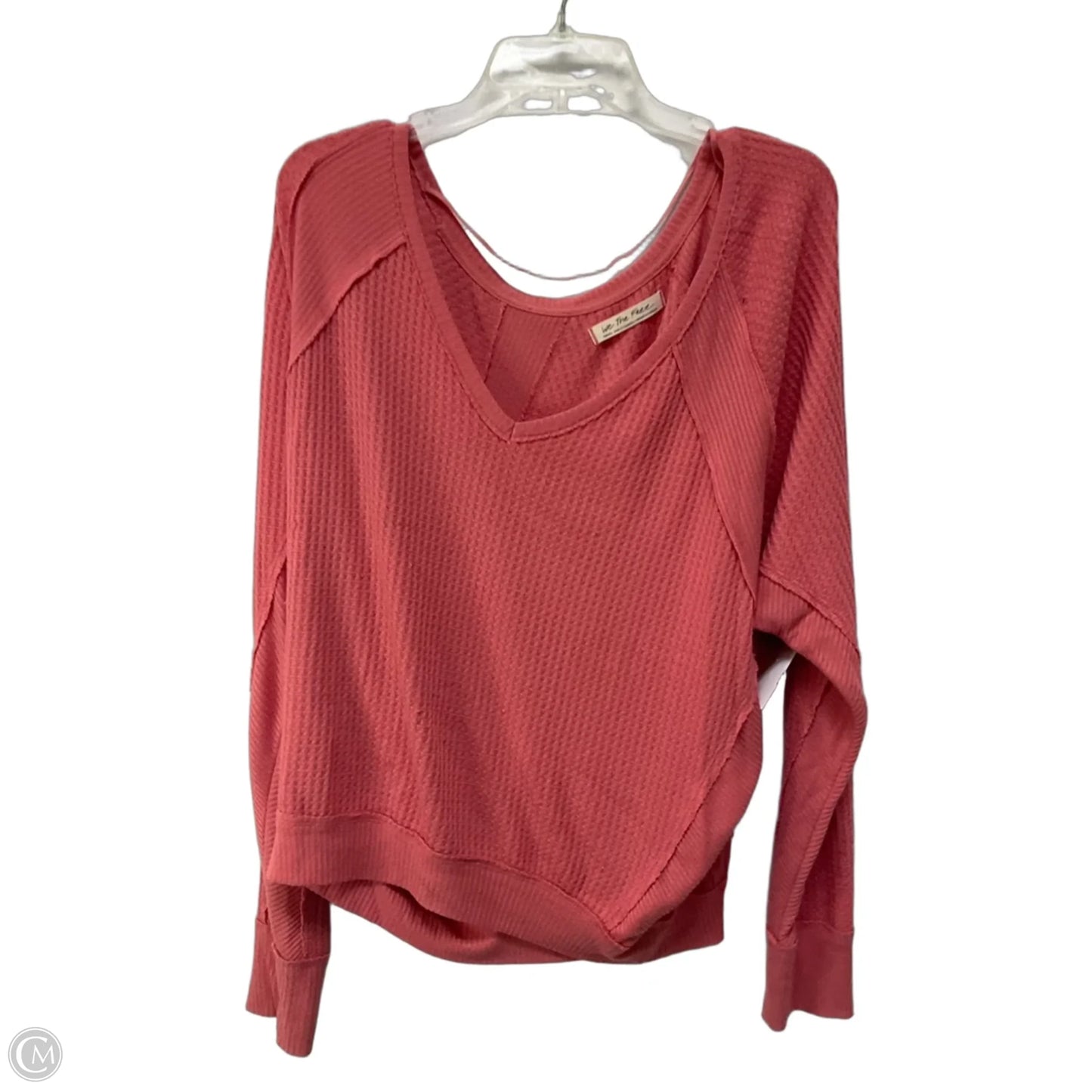 Top Long Sleeve By We The Free In Coral, Size: S
