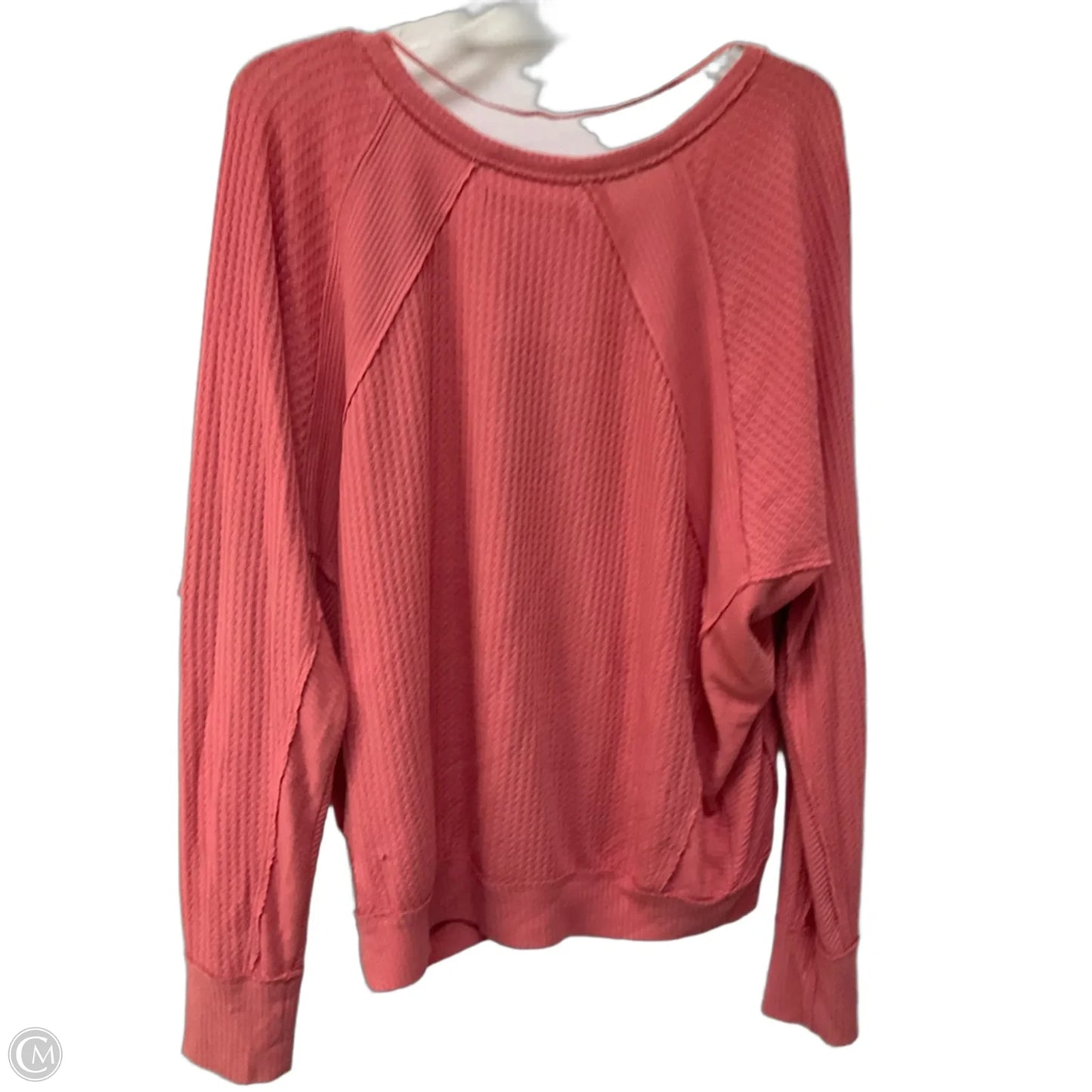 Top Long Sleeve By We The Free In Coral, Size: S