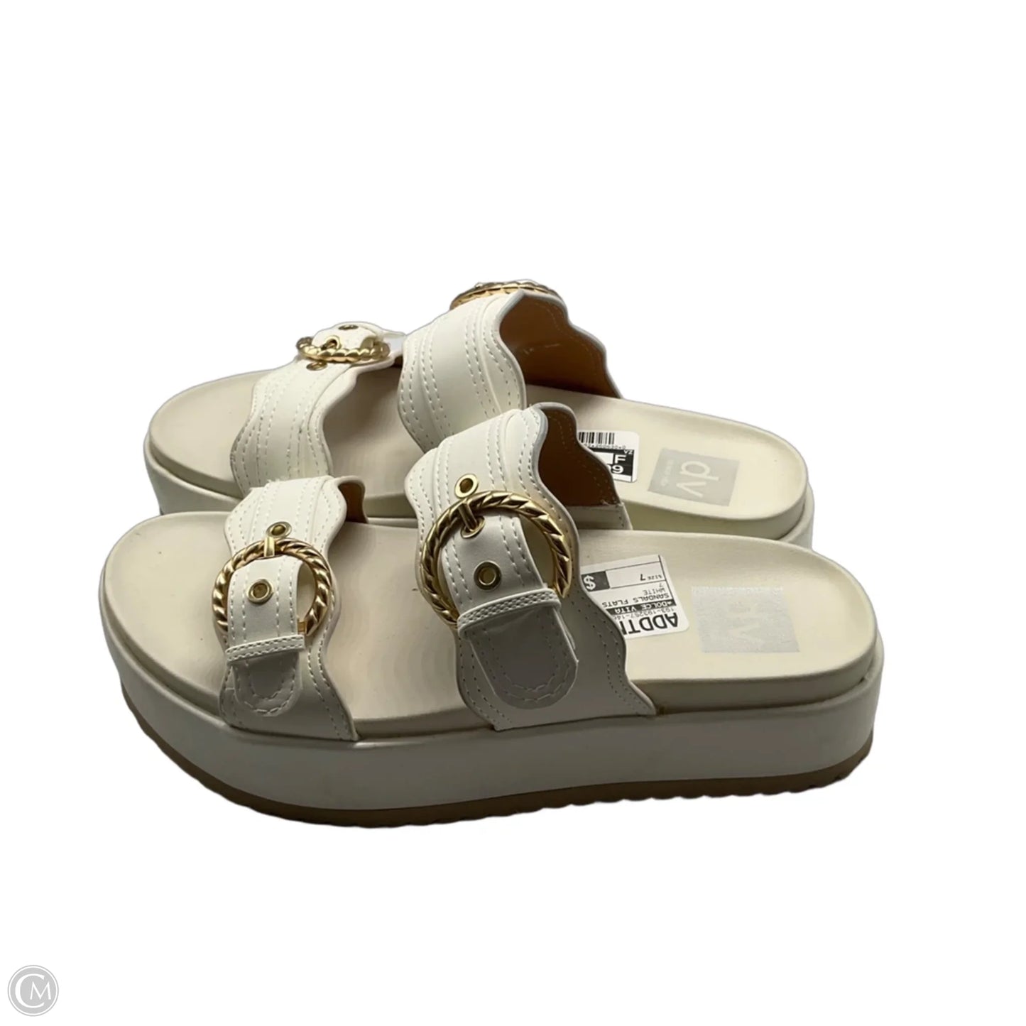 Sandals Flats By Dolce Vita In White, Size: 7