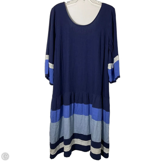 Dress Casual Maxi By Free People In Blue, Size: M