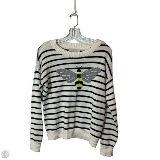 Top Long Sleeve By Loft In Striped Pattern, Size: Xs