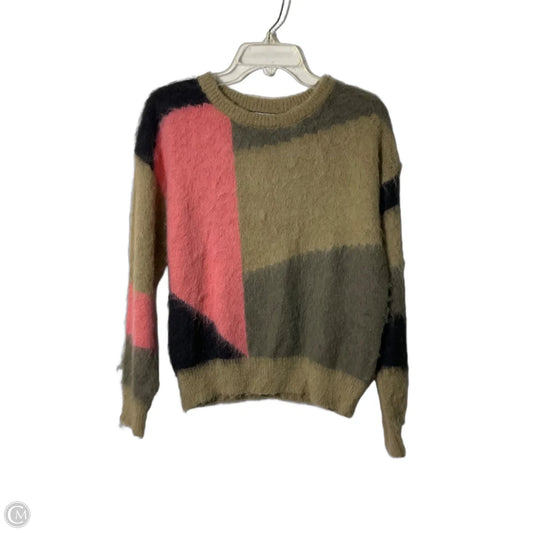Sweater By Lili Sidonio In Brown & Pink, Size: S