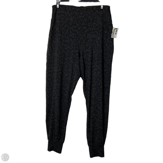 Athletic Pants By Lululemon In Animal Print, Size: 10