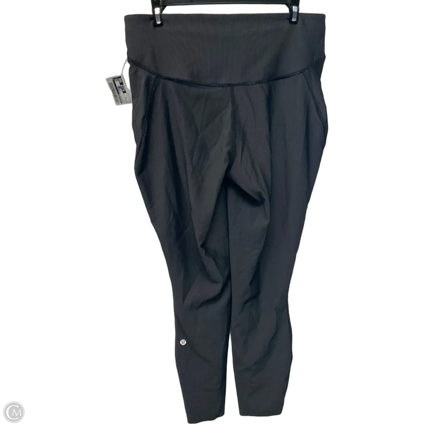 Athletic Leggings By Lululemon In Grey, Size: 12