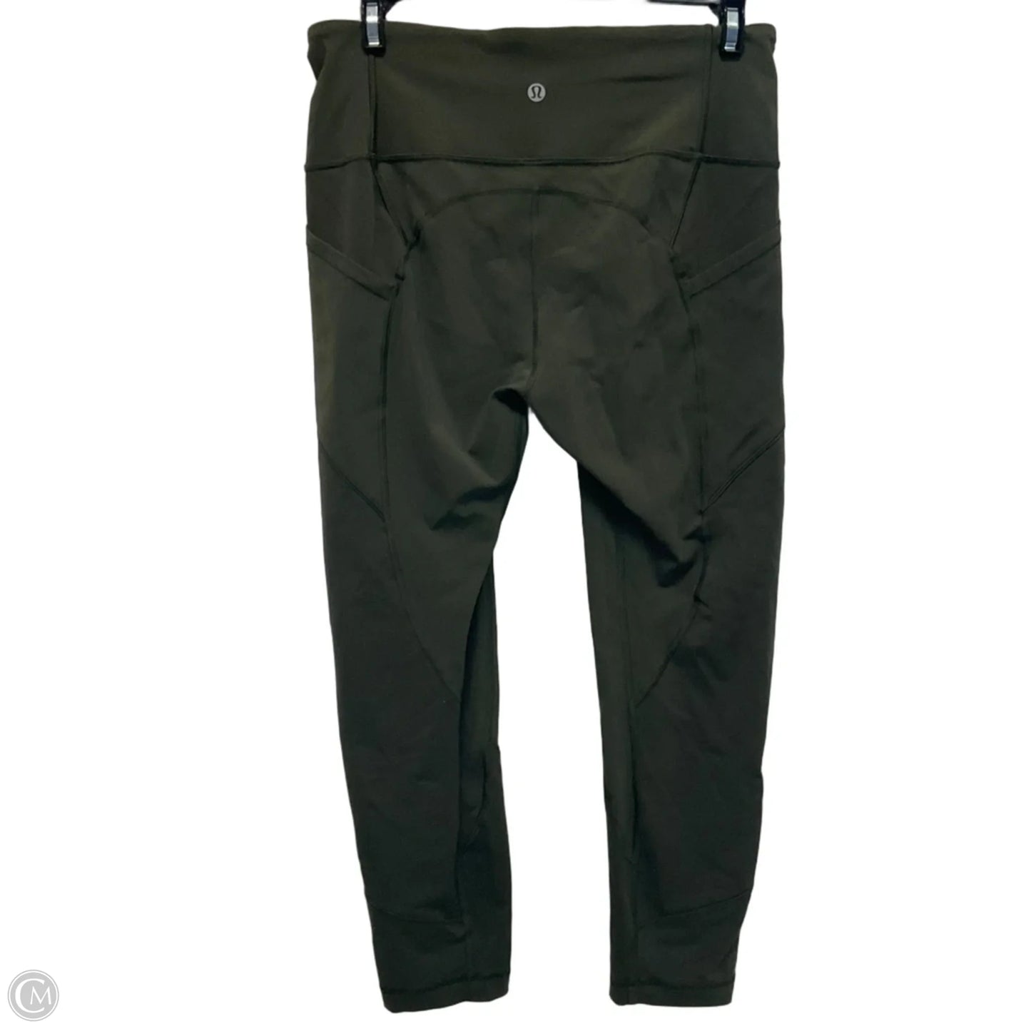 Athletic Leggings By Lululemon In Green, Size: 8