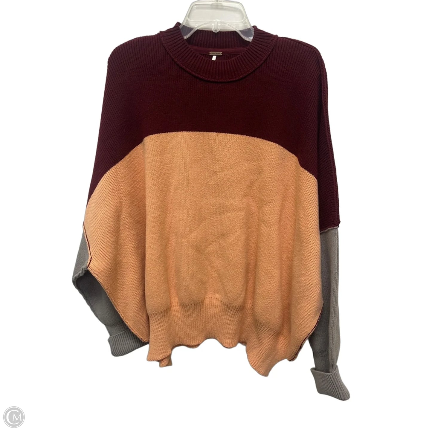 Sweater By Free People In Maroon, Size: S