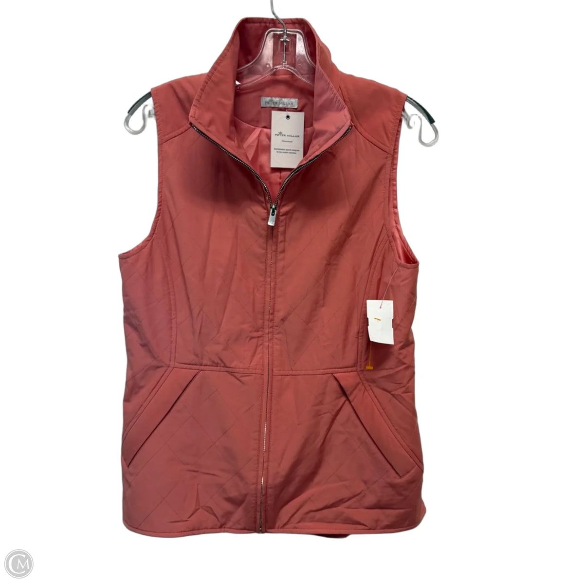 Vest Other By Peter Millar In Pink, Size: S