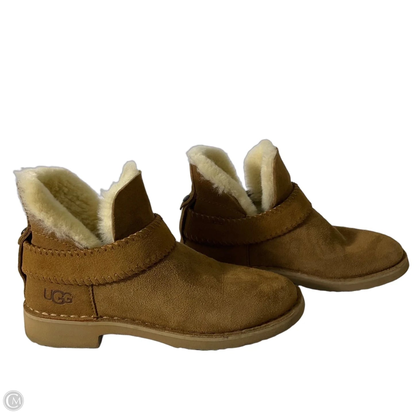 Boots Designer By Ugg In Tan, Size: 6