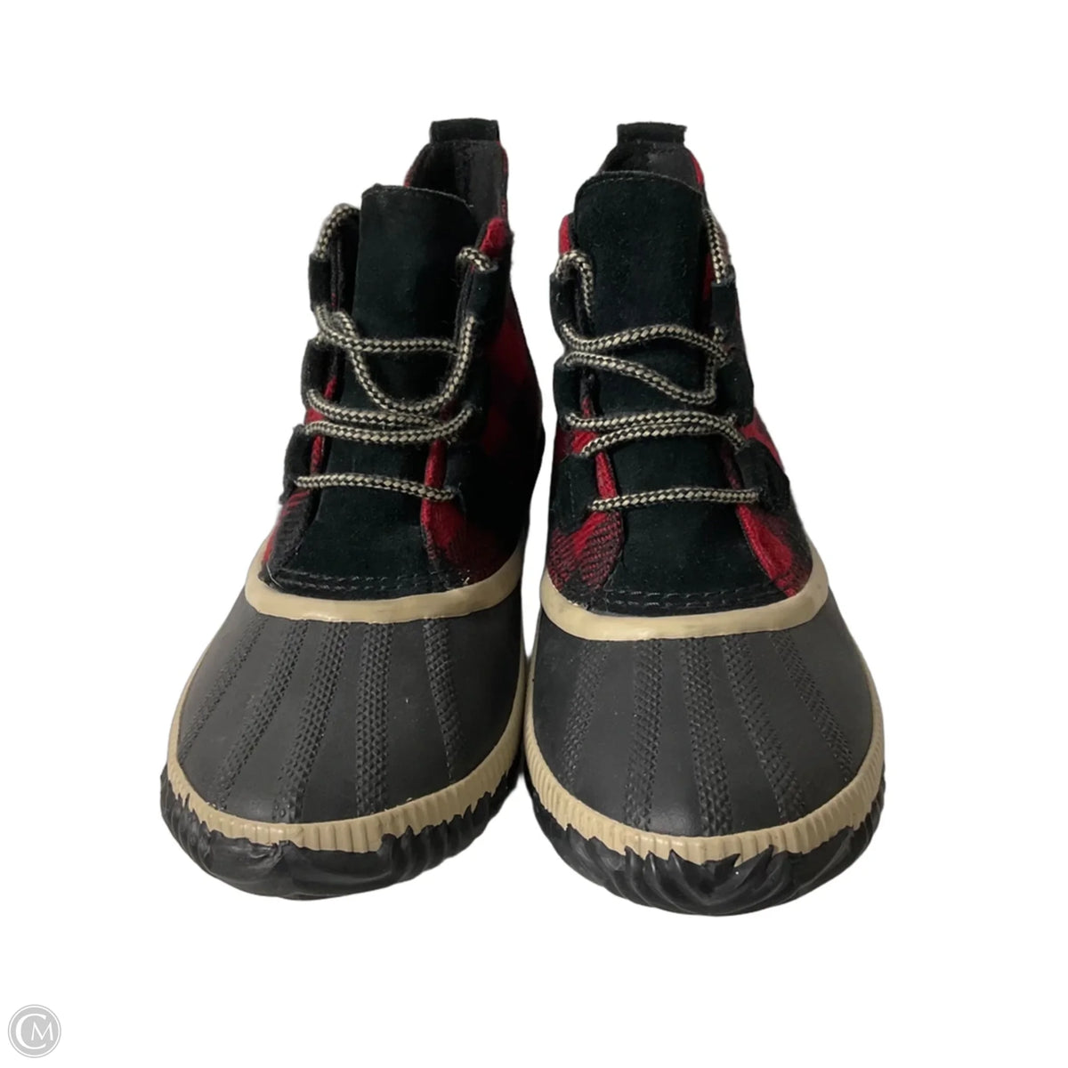 Boots Snow By Sorel In Plaid Pattern, Size: 9.5