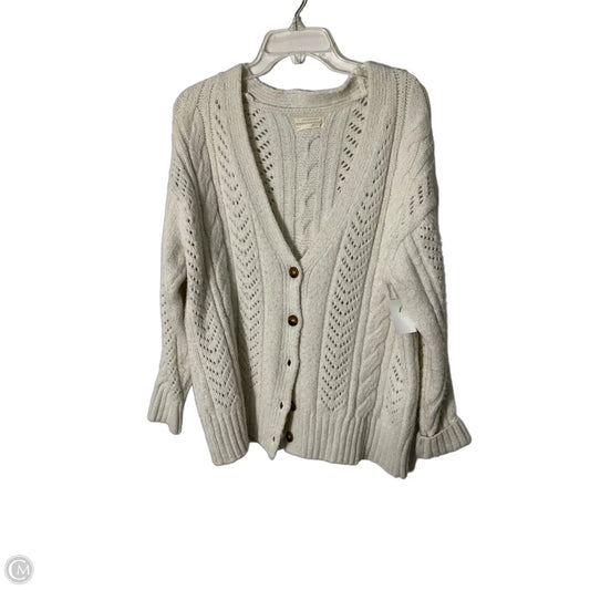 Cardigan By Anthropologie In White, Size: Xs