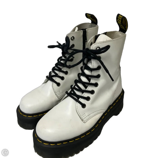 Boots Designer By Dr Martens In Black & White, Size: 5