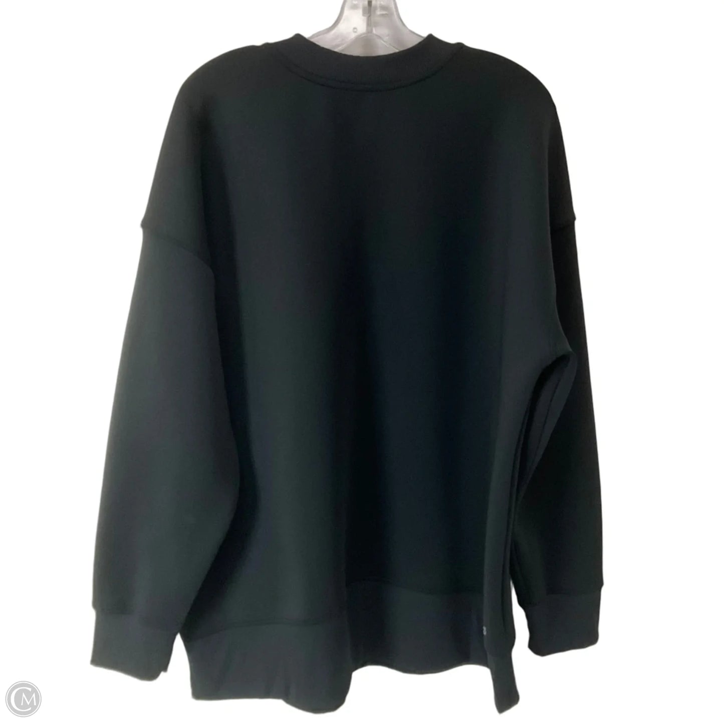 Athletic Top Long Sleeve Crewneck By Peloton In Black, Size: 1x