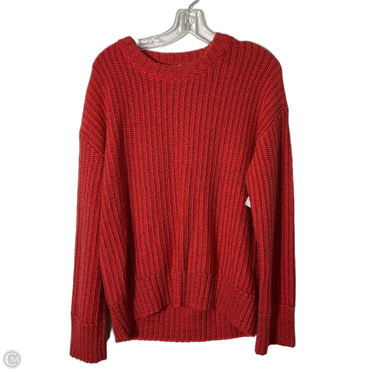 Sweater By Faherty In Red, Size: S