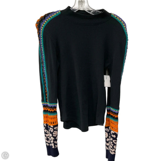 Top Long Sleeve By Free People In Black, Size: M