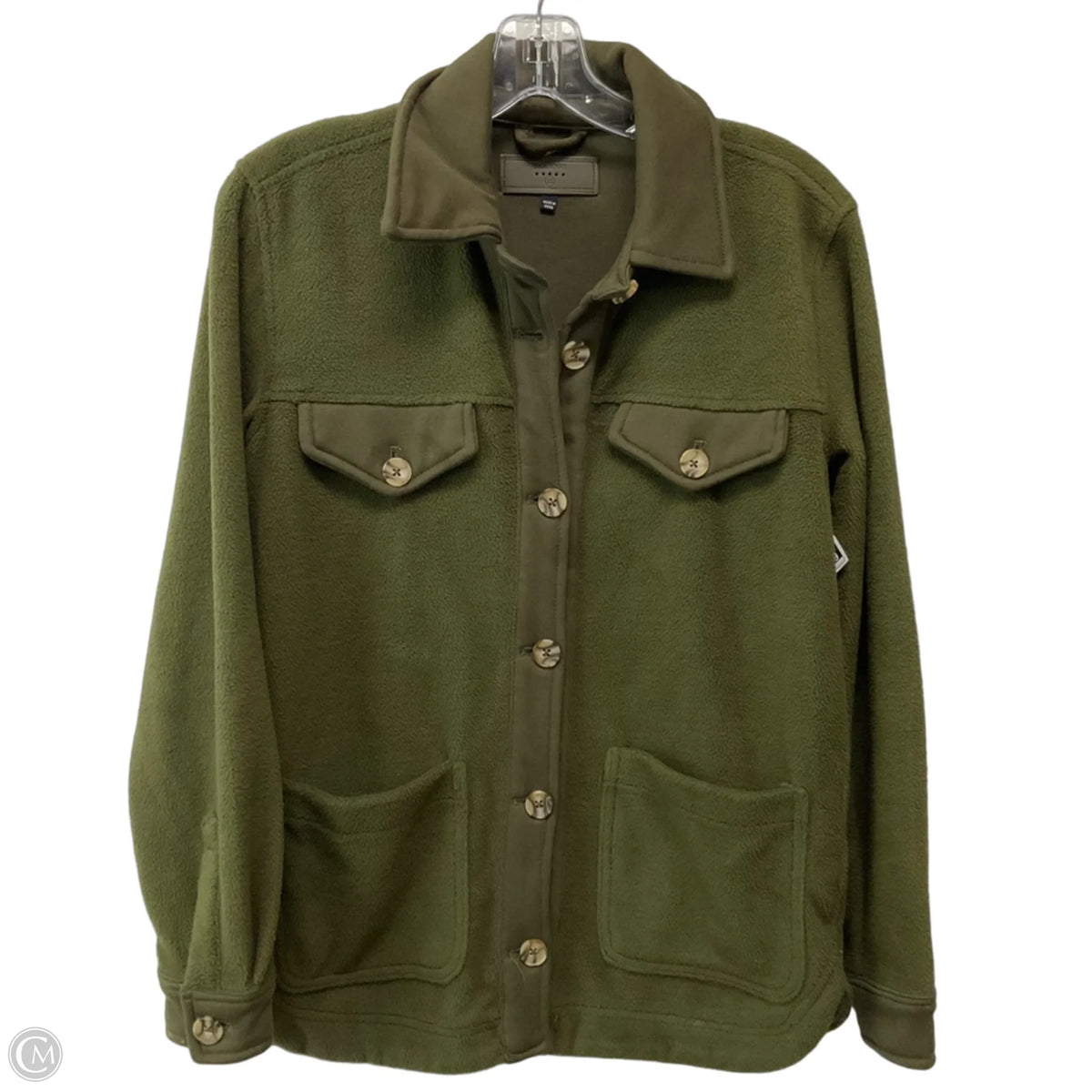 Jacket Shirt By Blanknyc In Green, Size: Xs