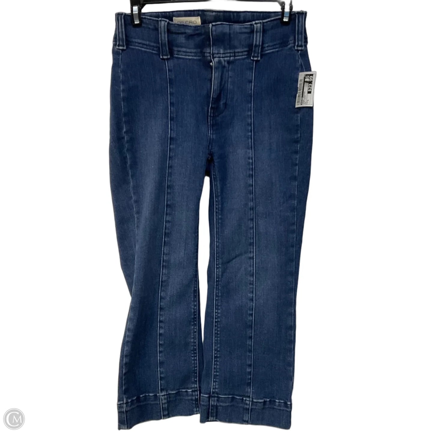Jeans Cropped By Pilcro In Blue Denim, Size: S