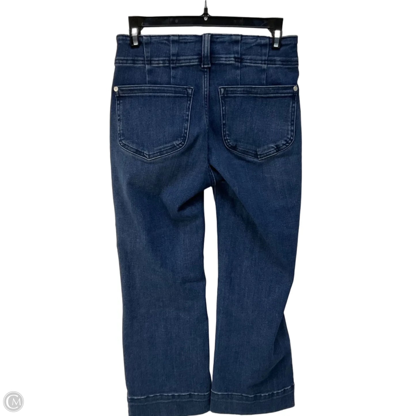 Jeans Cropped By Pilcro In Blue Denim, Size: S