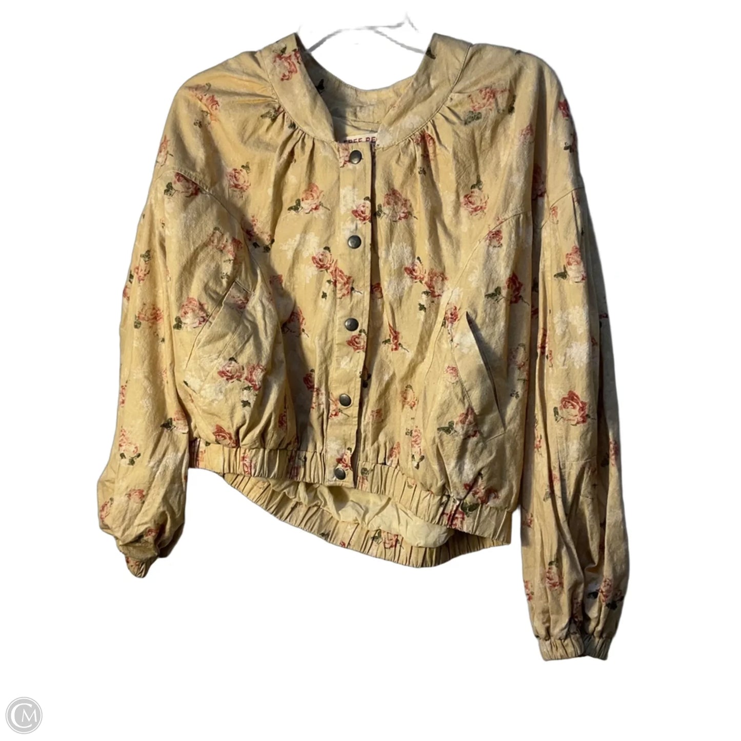 Jacket Other By Free People In Floral Print, Size: S