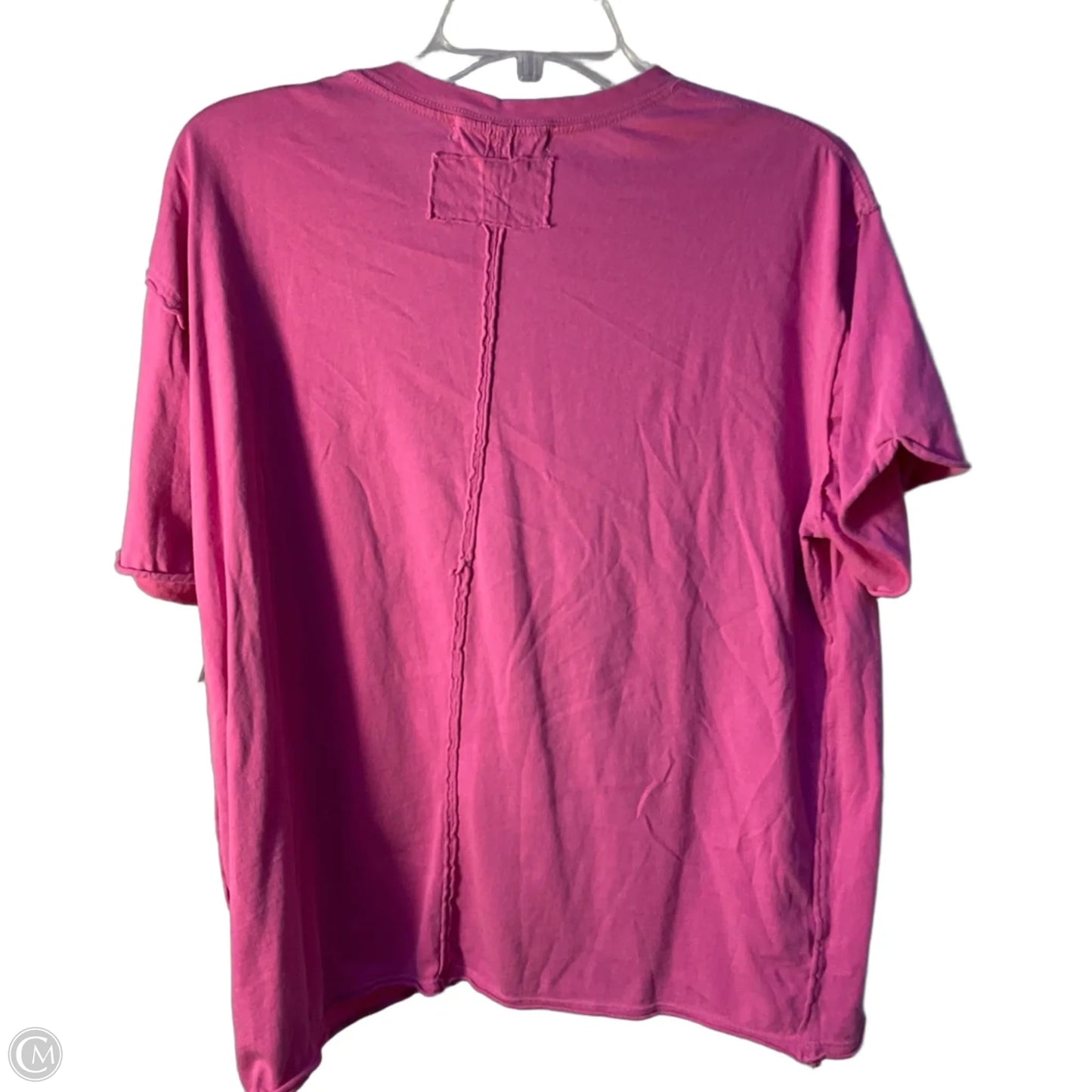 Top Short Sleeve Basic By We The Free In Pink, Size: S