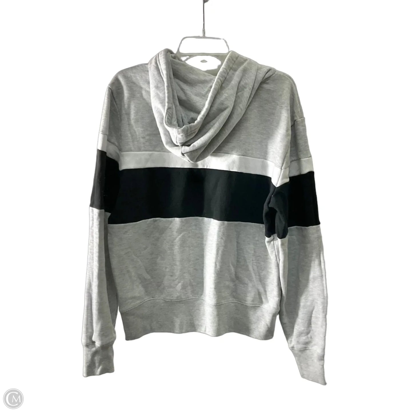 Sweatshirt Hoodie By Cmc In Grey, Size: M
