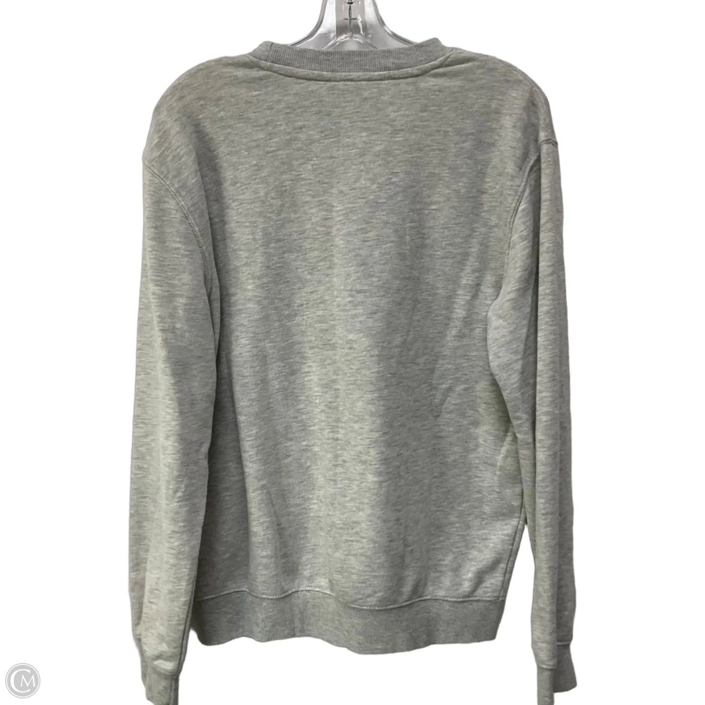 Sweatshirt Collar By Disney In Grey, Size: M