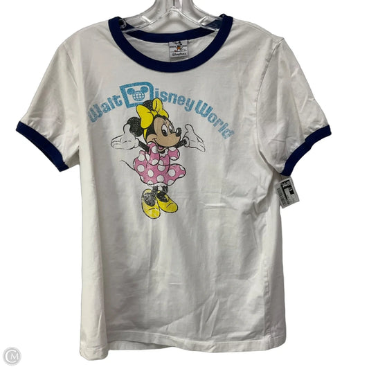 Top Short Sleeve Basic By Disney In Multi-colored, Size: M