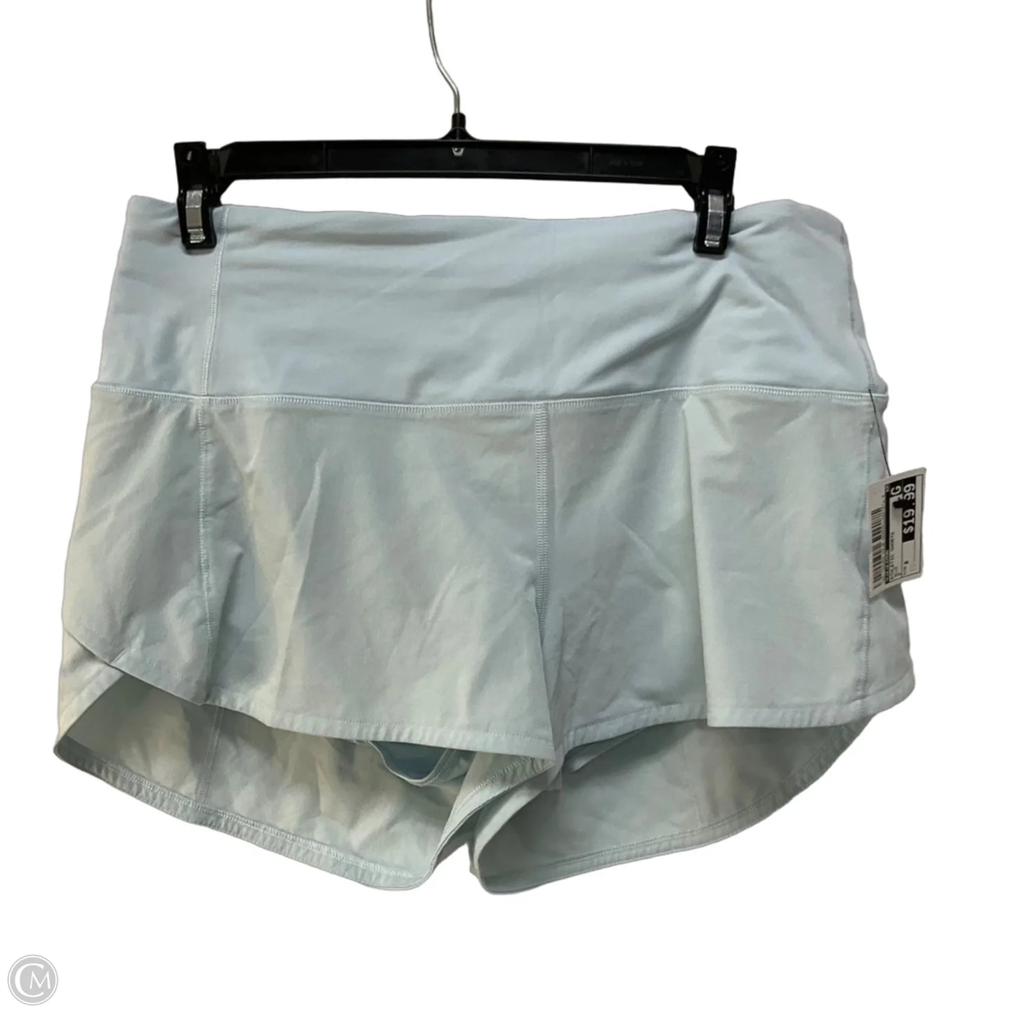 Athletic Shorts By Lululemon In Blue, Size: 8