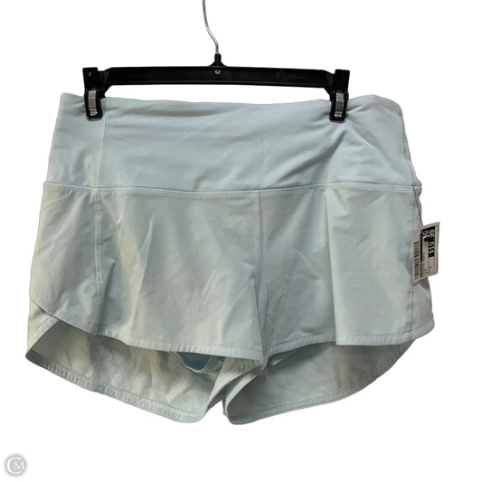 Athletic Shorts By Lululemon In Blue, Size: 8