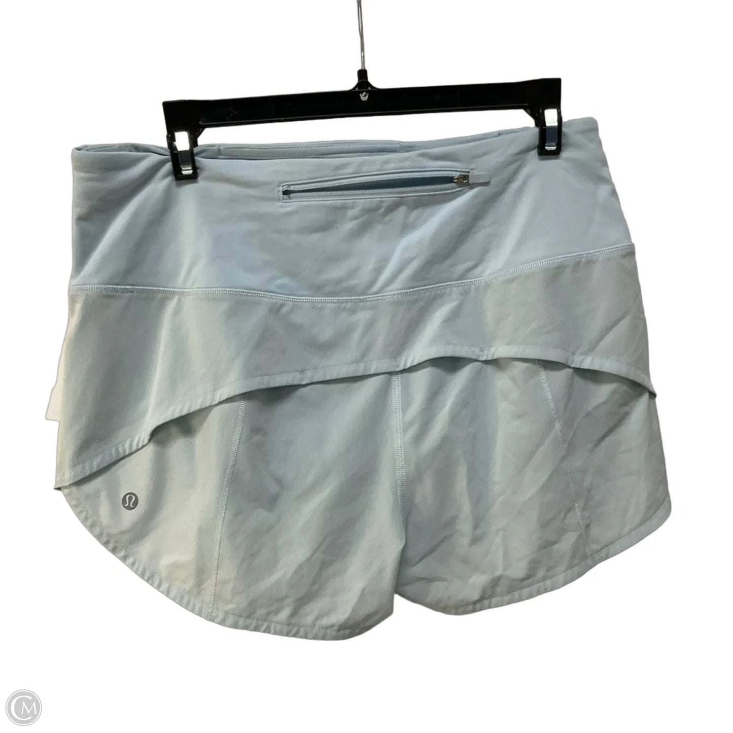 Athletic Shorts By Lululemon In Blue, Size: 8