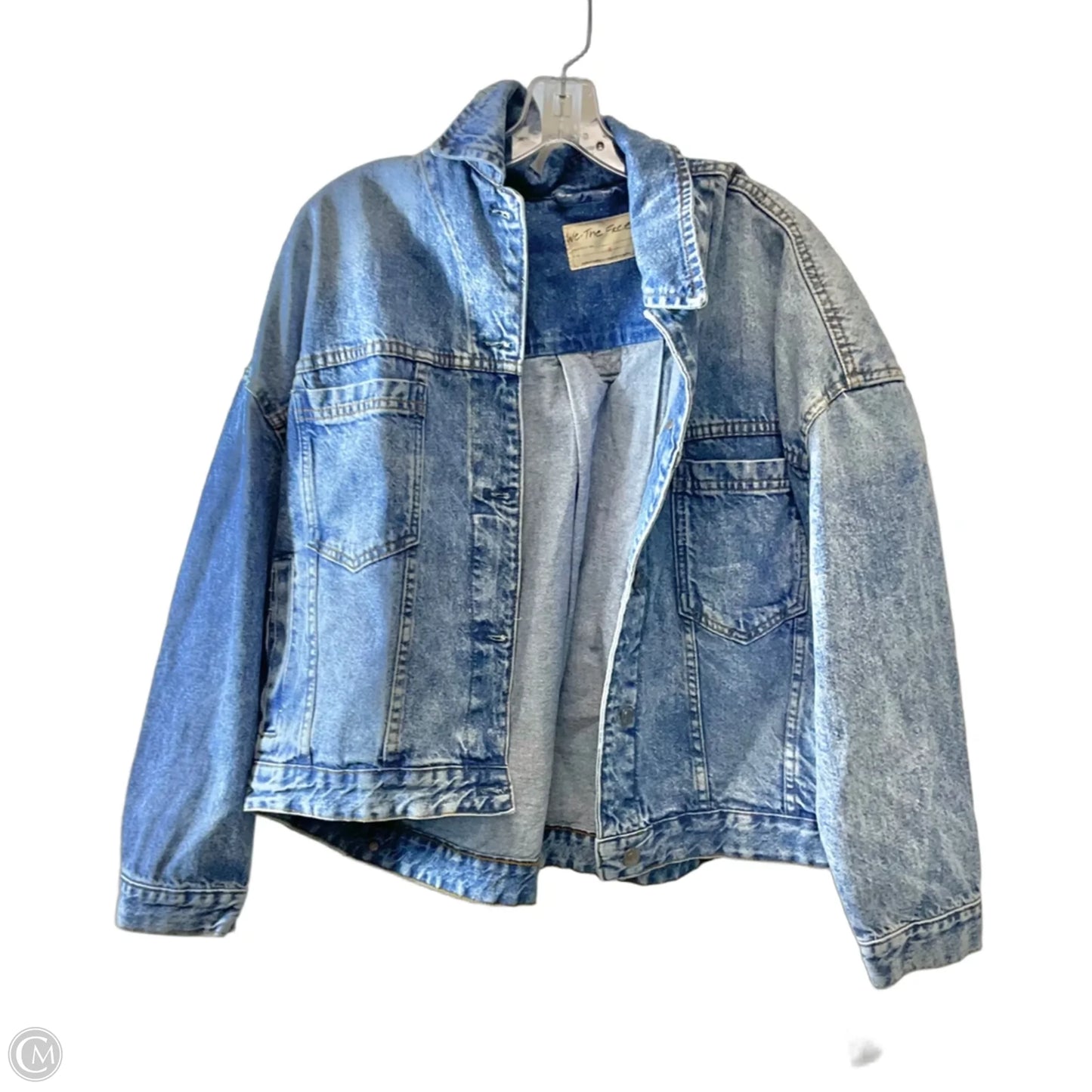 Jacket Denim By We The Free In Blue Denim, Size: S