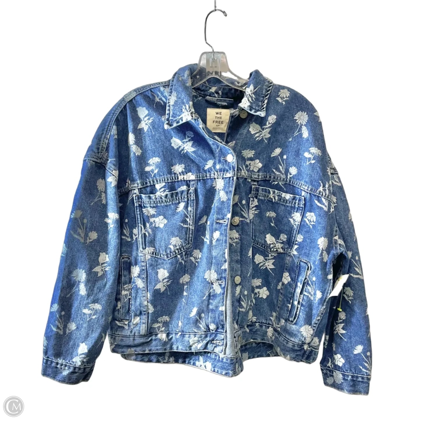 Jacket Denim By We The Free In Blue Denim, Size: S