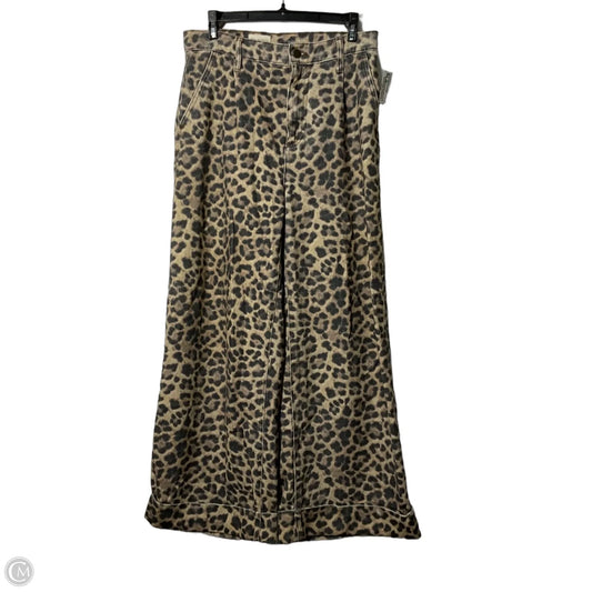 Pants Wide Leg By Pilcro In Animal Print, Size: 2