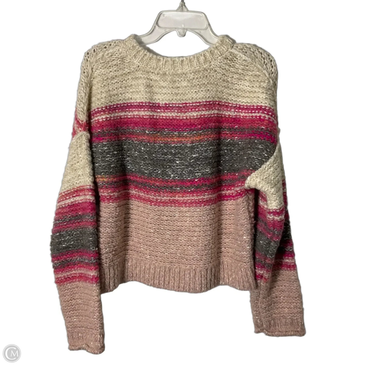 Sweater By Anthropologie In Pink, Size: M