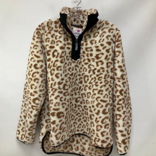 Athletic Fleece By Simply Southern In Animal Print, Size: M