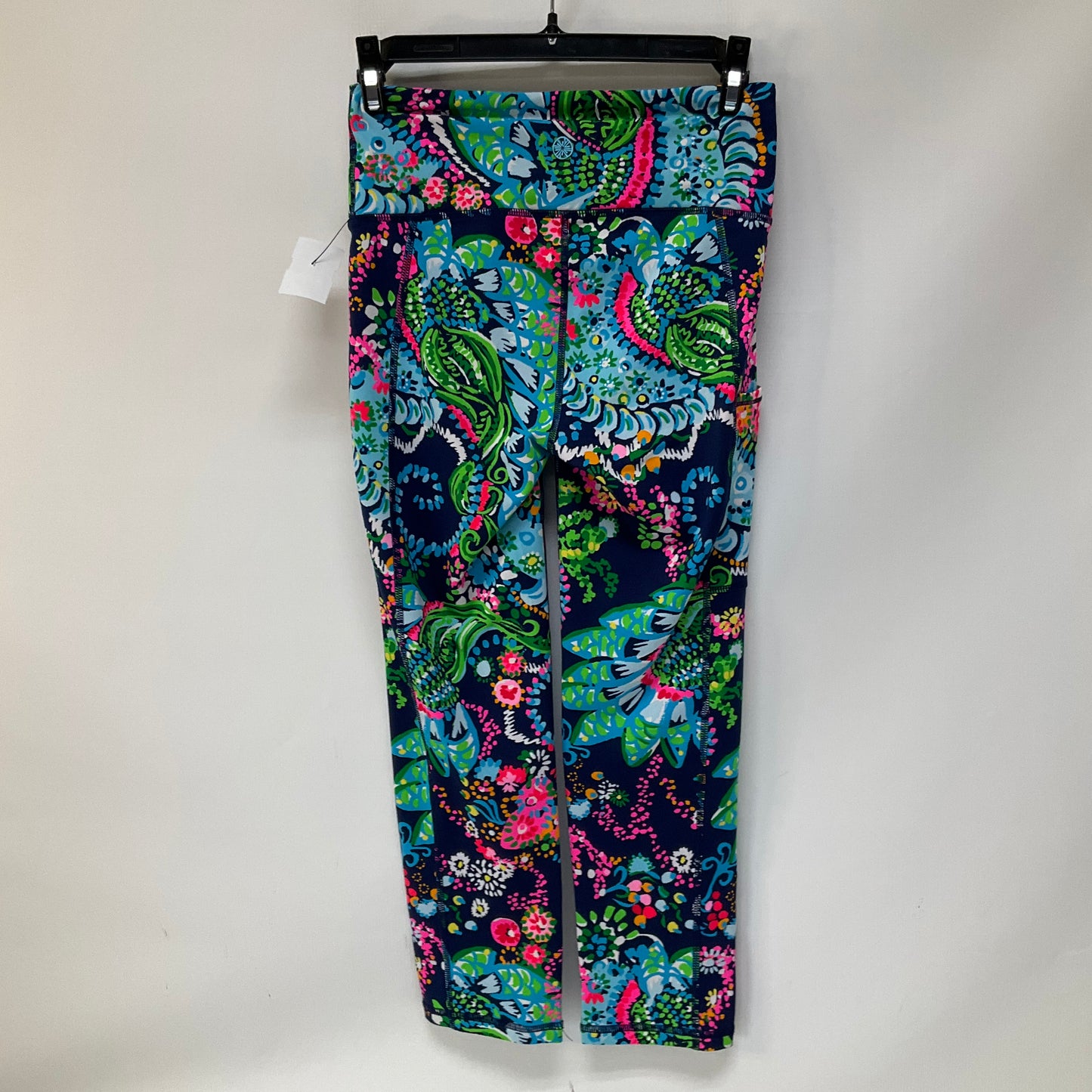 Multi-colored Athletic Leggings Capris Lilly Pulitzer, Size Xs