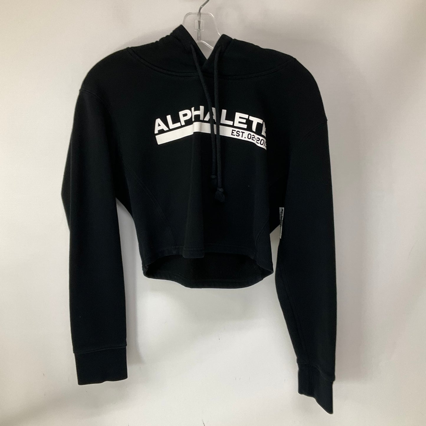 Athletic Sweatshirt Hoodie By Cmc In Black, Size: M