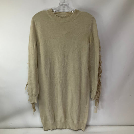 Dress Sweater By Maison Margiela In Tan, Size: M