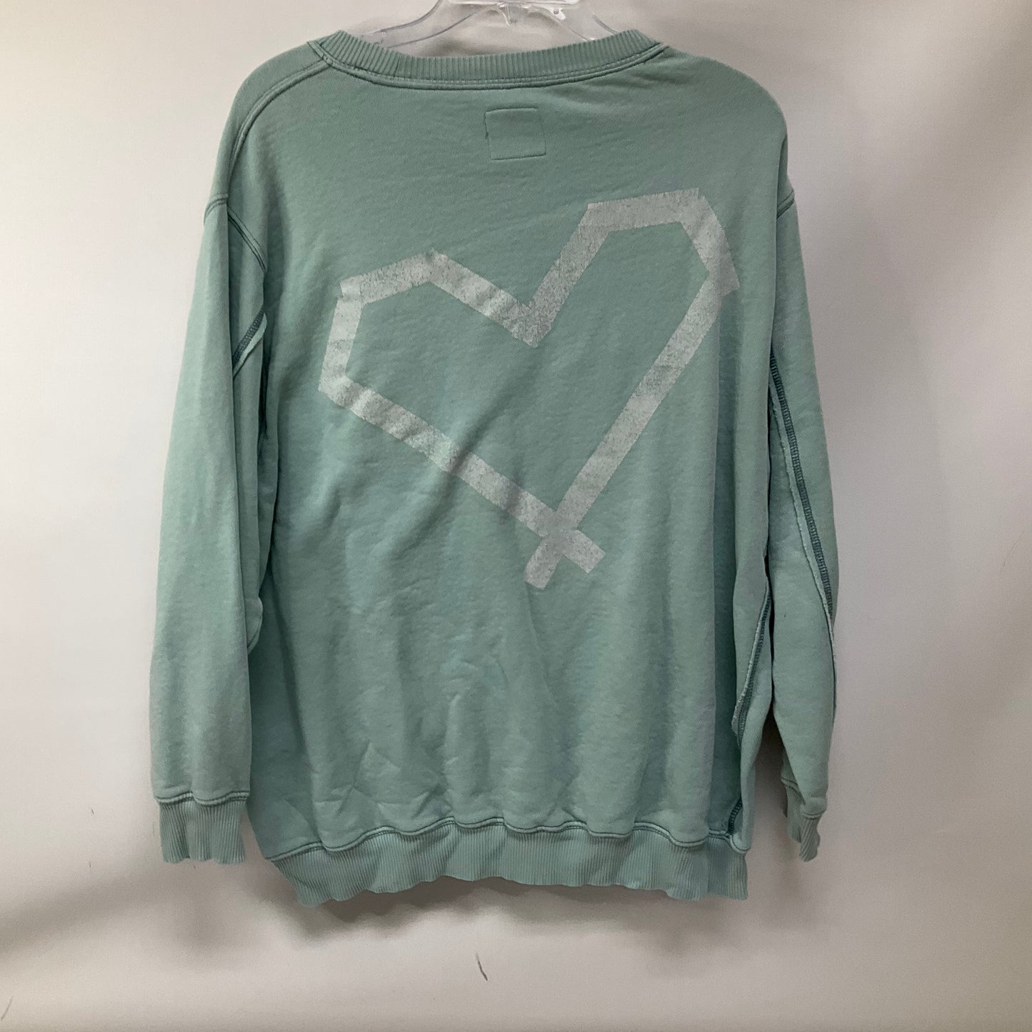 Sweatshirt Crewneck By Aerie In Blue, Size: S