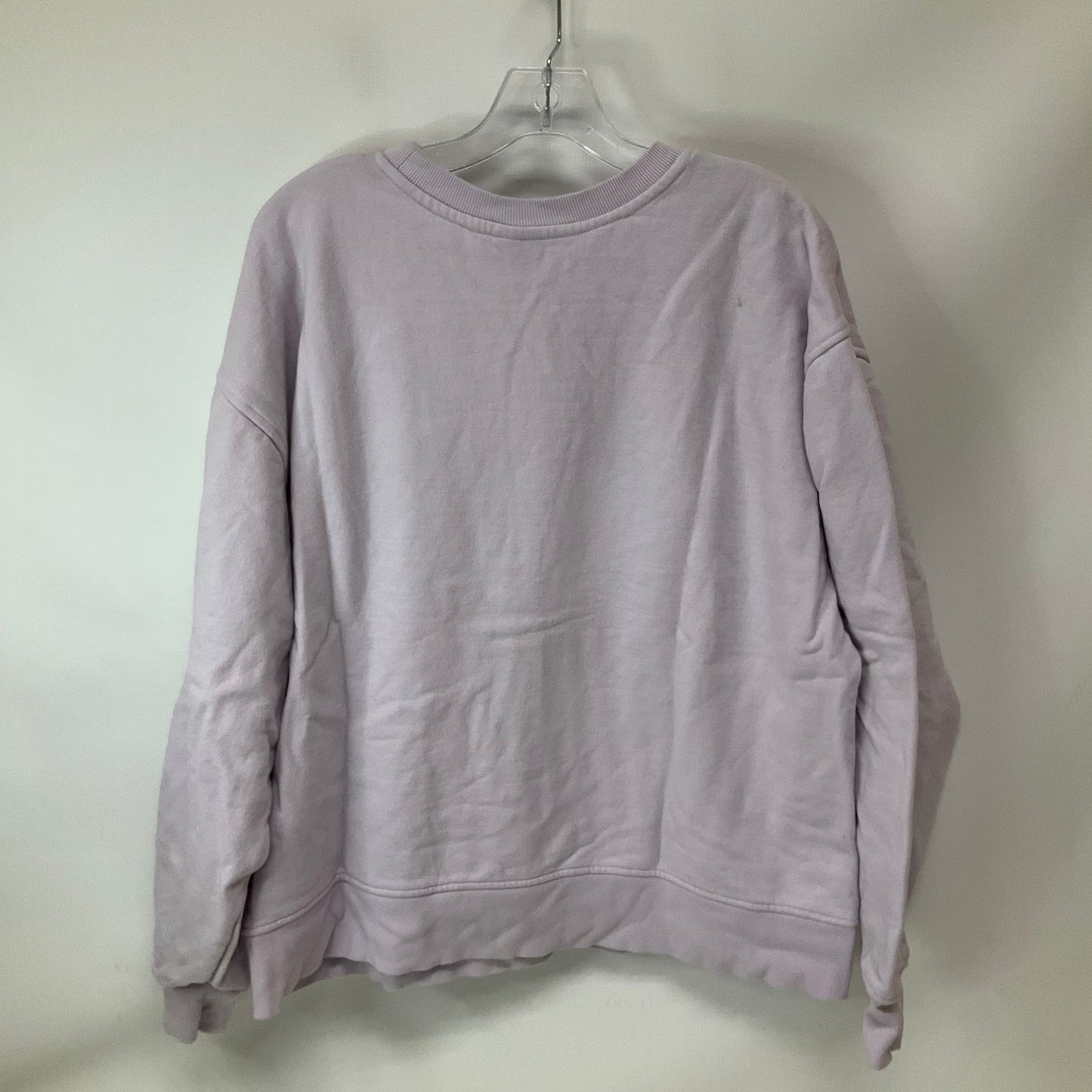 Athletic Sweatshirt Crewneck By The North Face In Purple, Size: M