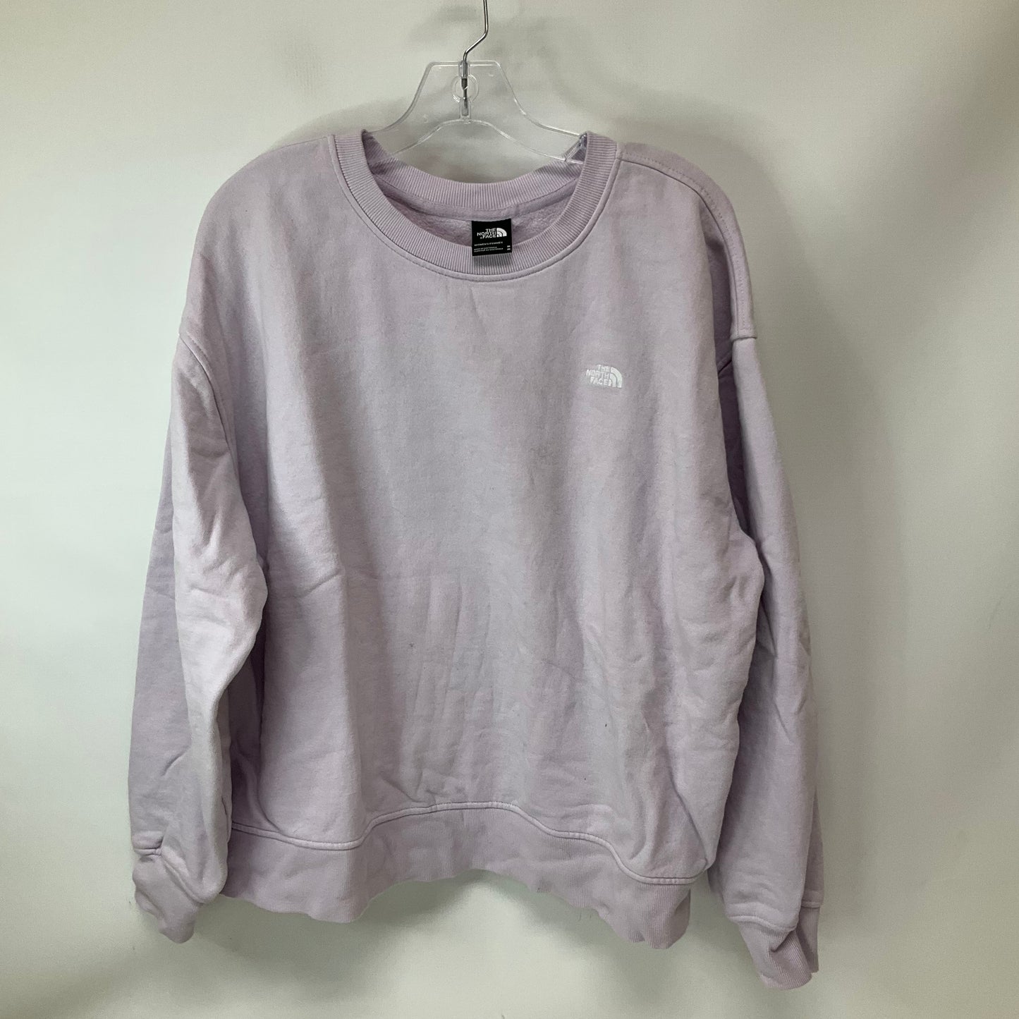 Athletic Sweatshirt Crewneck By The North Face In Purple, Size: M