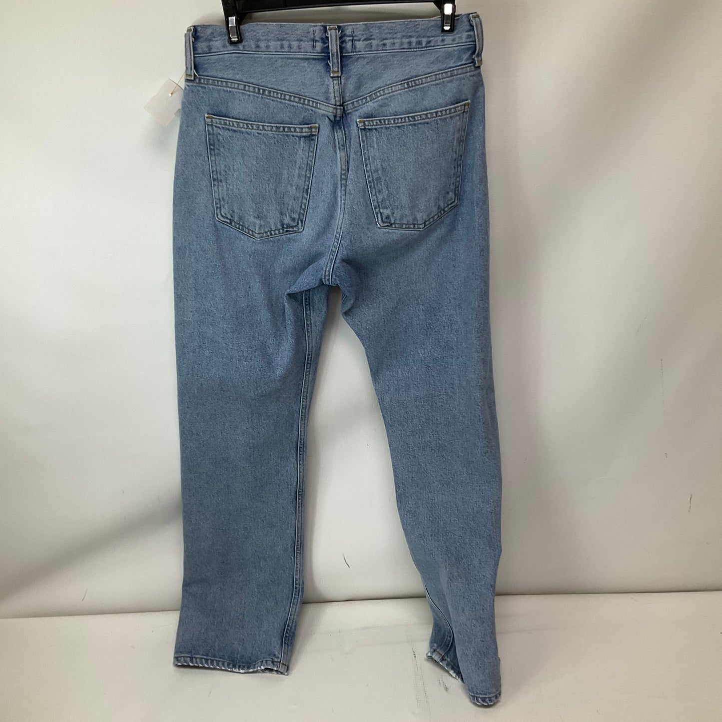 Jeans Boyfriend By Agolde In Blue Denim, Size: 4