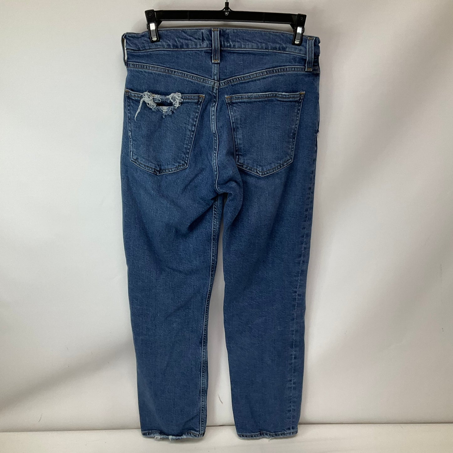 Jeans Skinny By Agolde In Blue Denim, Size: 0