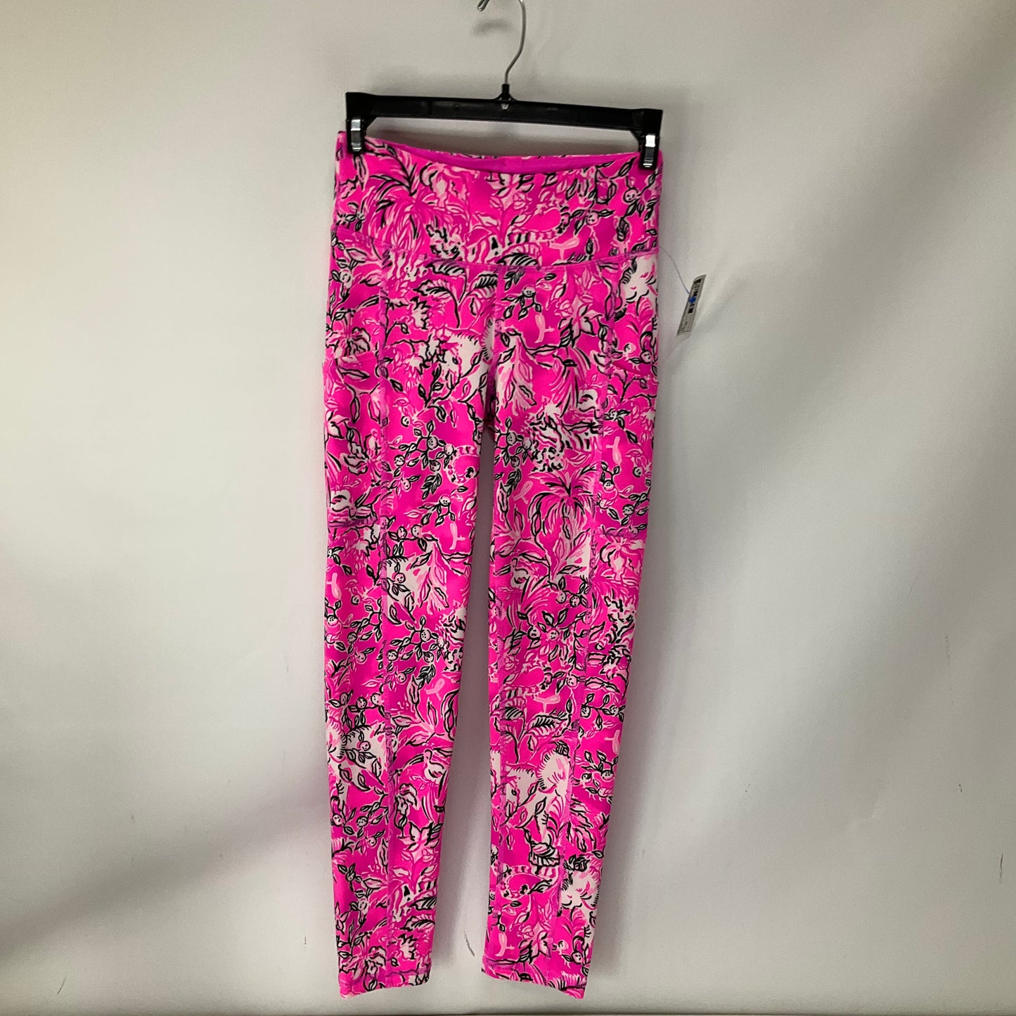 Athletic Leggings Capris By Lilly Pulitzer In Multi-colored, Size: Xs