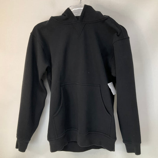 Athletic Sweatshirt Hoodie By Lululemon In Black, Size: 4