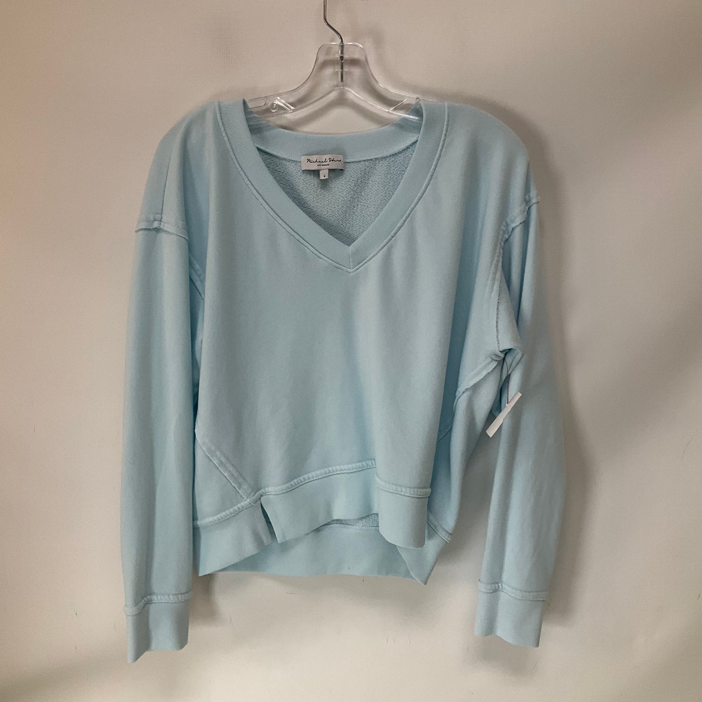 Top Long Sleeve By Michael Stars In Blue, Size: S