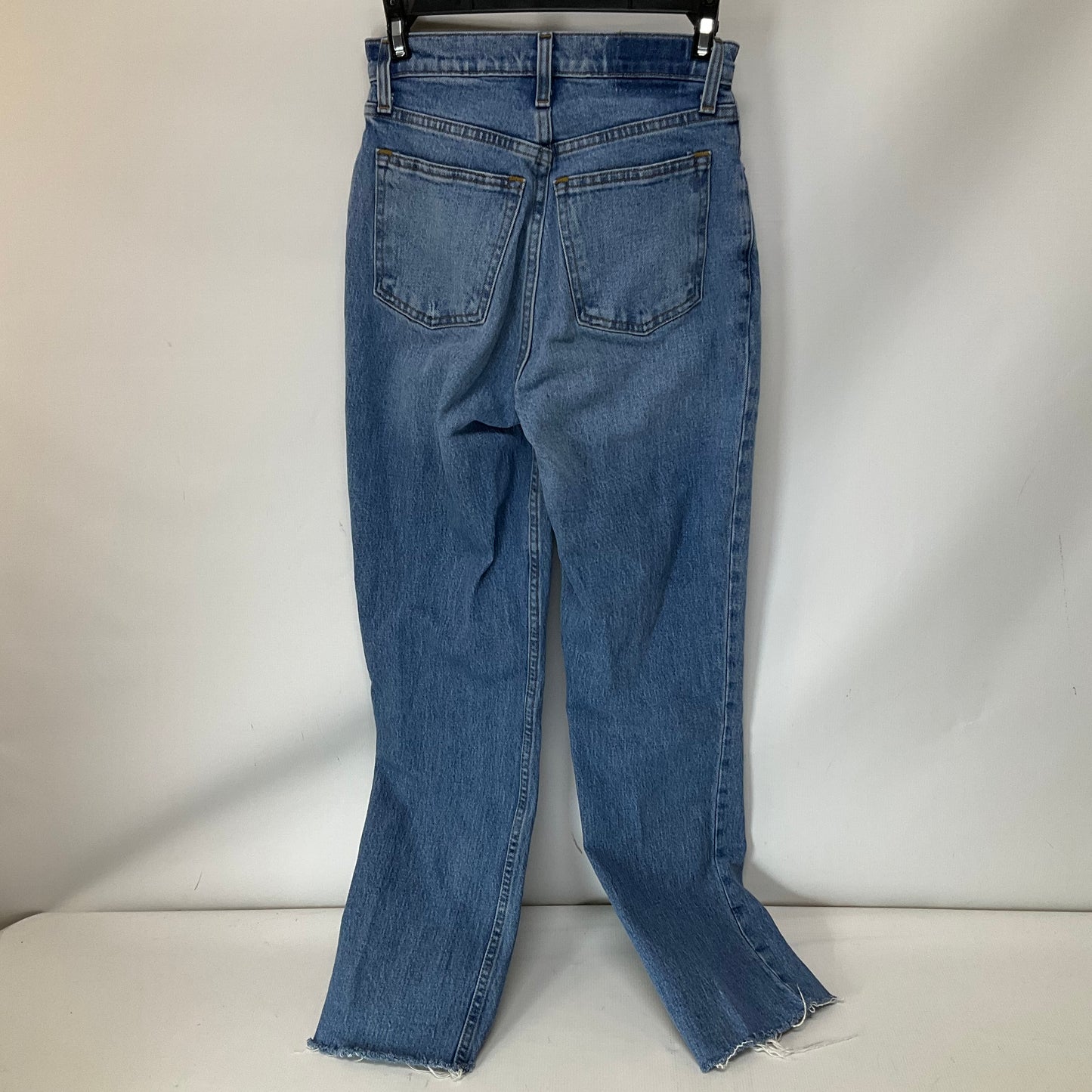 Jeans Straight By Abercrombie And Fitch In Blue Denim