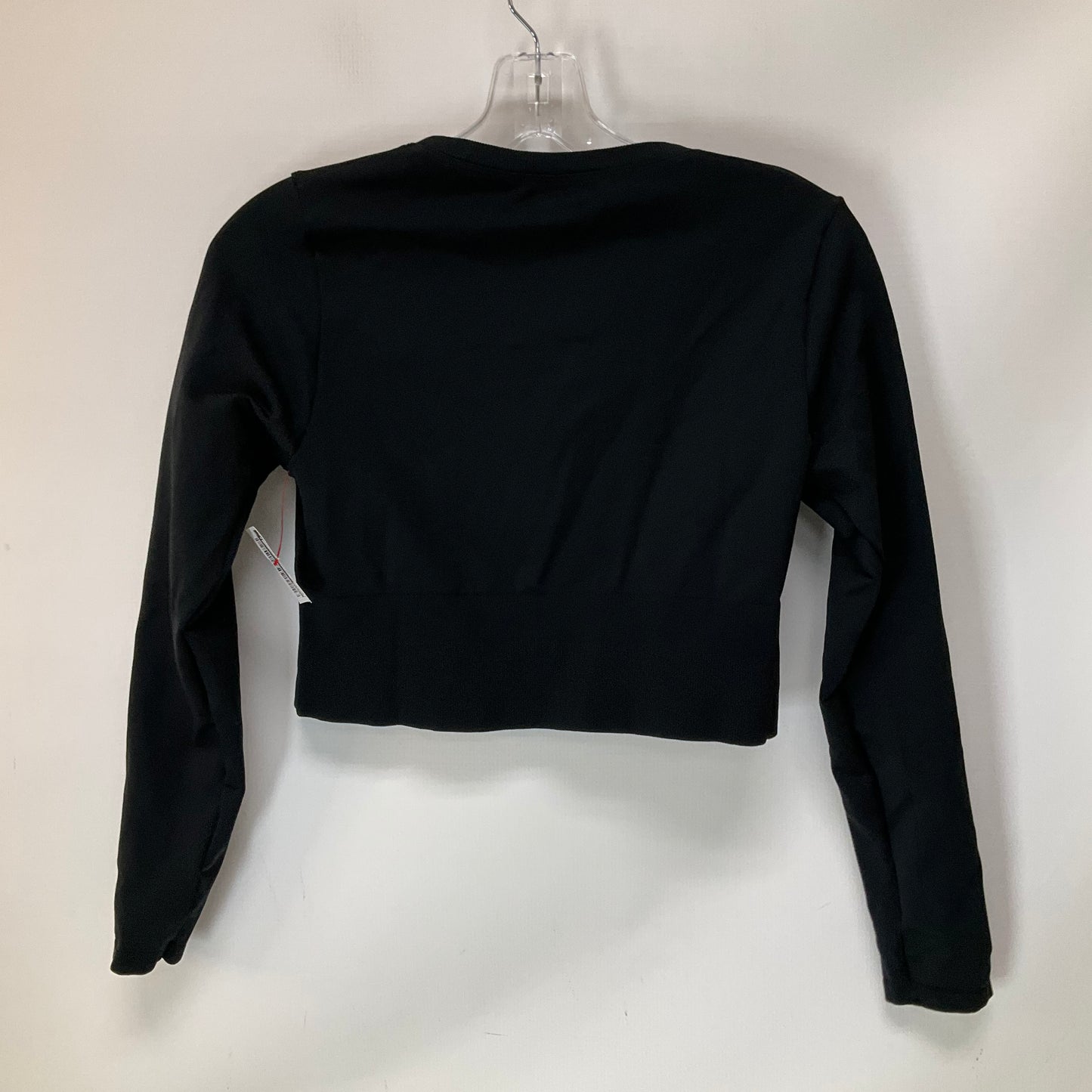 Athletic Top Long Sleeve Crewneck By Aerie In Black, Size: M