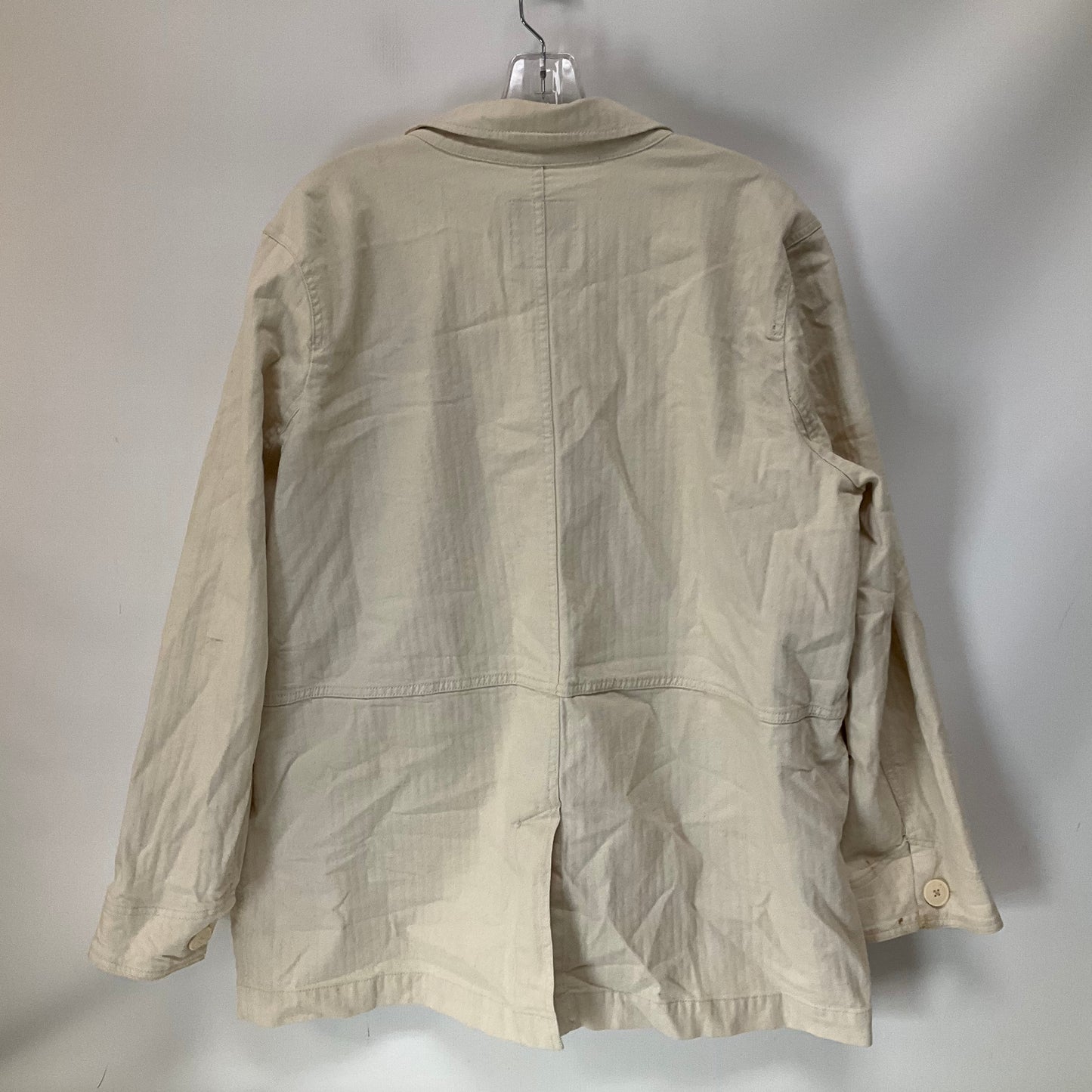 Jacket Utility By Madewell In Tan, Size: Xl