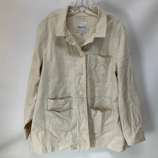 Jacket Utility By Madewell In Tan, Size: Xl